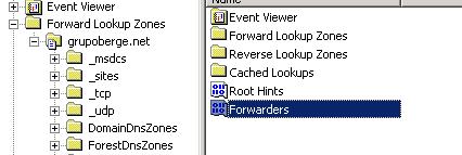 forwarding windows 2003
