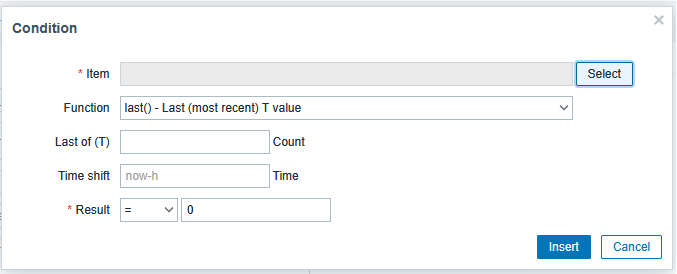 zabbix trigger bandwidth